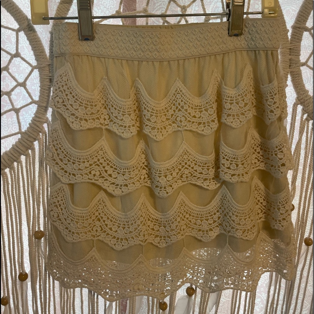 Girls lace skirt, 7/8